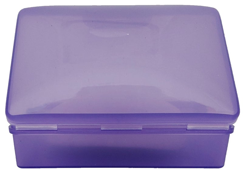 American Comb: Soap Box, 1 Purple - Made in The USA - Soapbox with Hinged Lid and Secure Latch - Image 5